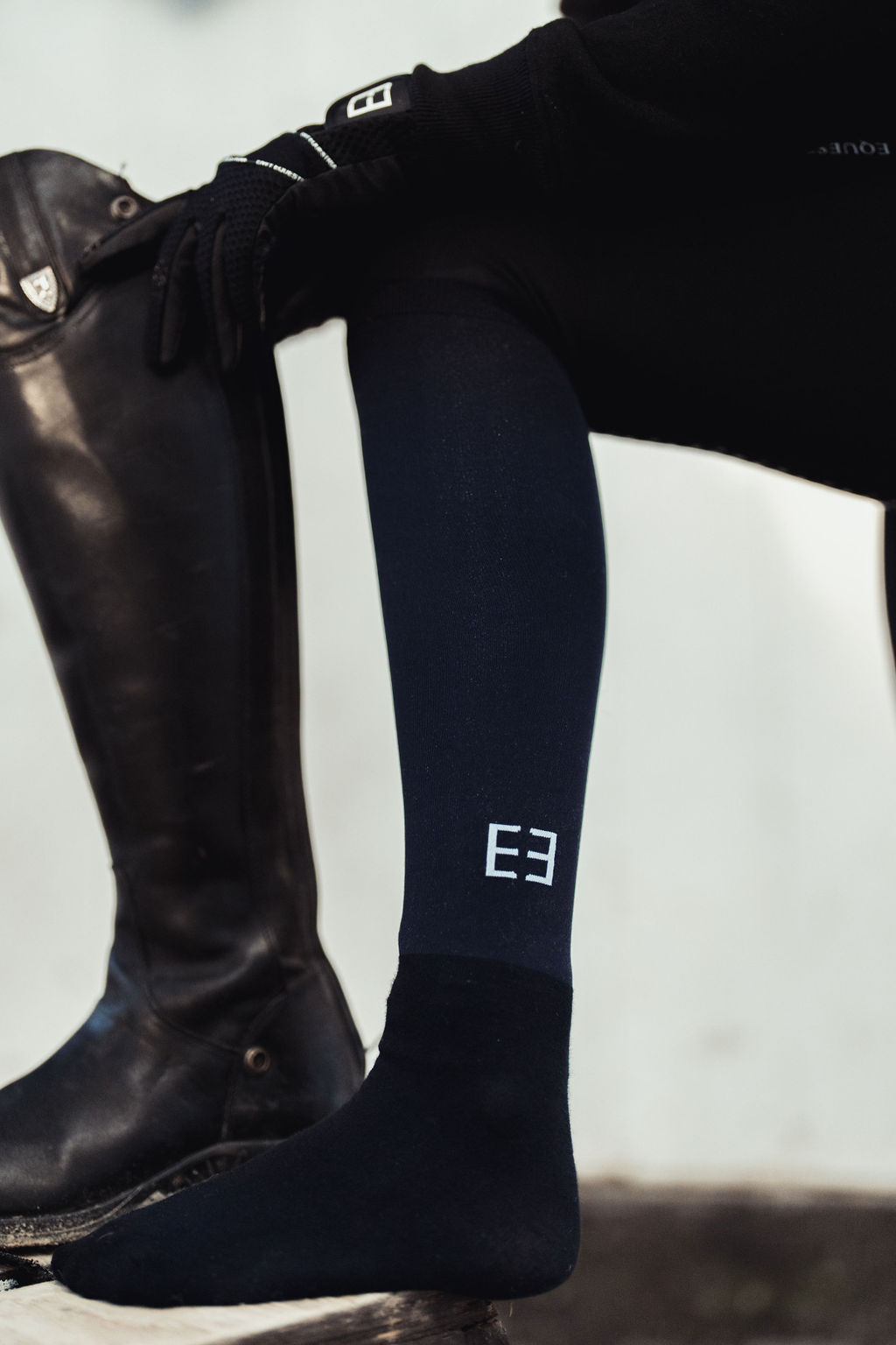 Ride strømper | Navy