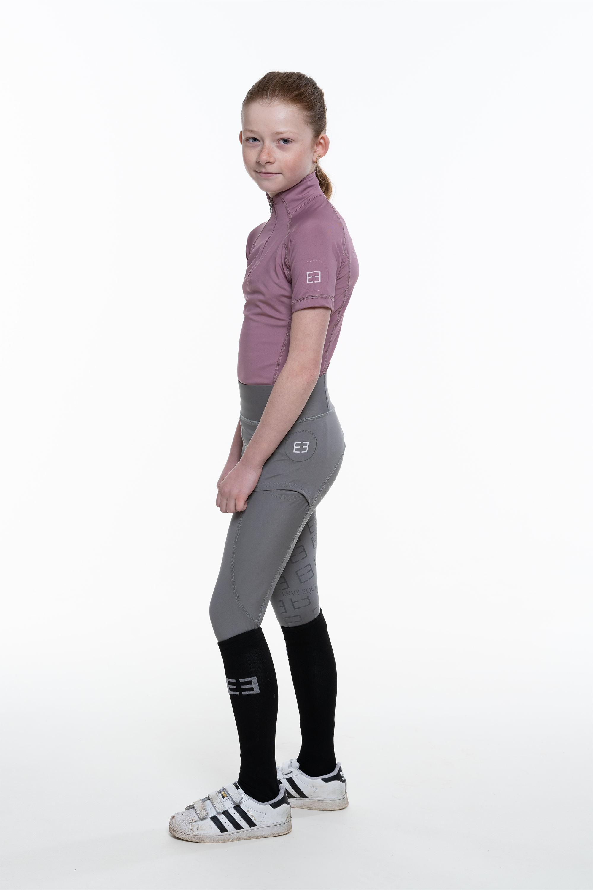 'Classic line' ridetights kids | Grå